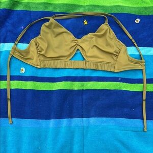 Olive Green Bikini Top Shade&Shore